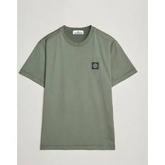Stone Island T-shirts & Linnen Stone Island Garment Dyed Cotton Jersey T-Shirt Musk
