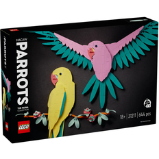 Lego Djur Leksaker Lego Art The Fauna Collection Macaw Parrots 31211