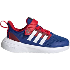 Adidas Syntet Sneakers adidas Infant X Marvel Fortarun 2.0 Spiderman Cloudfoam Elastic Lace Top Strap Shoes - Royal Blue/Cloud White/Better Scarlet