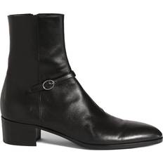 Saint Laurent Vlad Zipped Leather Boots
