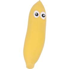 Smiffys Banana Squishy Stretchy Toy, 12pcs