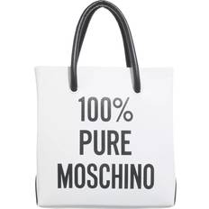 Moschino Väskor Moschino White Mini '100% PURE Tote A2001 Fantasy White UNI