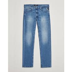 Replay Blåa - Herr - W30 Jeans Replay Grover Straight Fit Powerstretch Jeans Blue W31L34