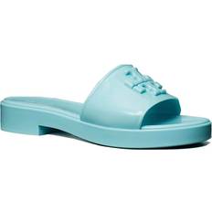 Tory Burch Slides Tory Burch Eleanor Jelly Slide mm Island Blue Women's Shoes Blue