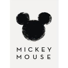 Komar Väggdekorationer Komar Mickey Mouse Silhouette 30x40cm Poster