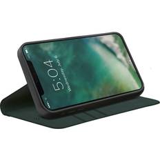 Xqisit Apple iPhone 12 mini Mobilfodral Xqisit Eco Wallet for iPhone 12 Mini 5.4" Green Case with Stand