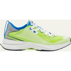 Lanvin Sneakers Lanvin Green L-I Mesh Sneakers 0140 OPTIC WHITE/GRE IT