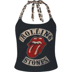 Halterneck Linnen The Rolling Stones Halternecks EMP Signature Collection för Dam svart/flerfärgad
