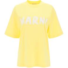 Marni Dam T-shirts Marni Logo T-shirt - Lemon