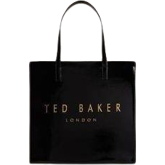 Ted Baker Toteväskor Ted Baker Crinkon Large Crinkle Texture Icon Bag - Black