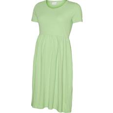 Mamalicious Maternity Dress Green/Jade Lime (20018657)