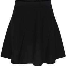 Dam - Korta kjolar - Viskos Y.A.S Fonny Mini Skirt - Black