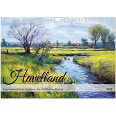 Calvendo Havelland Impressionist Visions of an Idyllic Region Wall Calendar 2024 A4