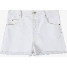 Isabel Marant Shorts Isabel Marant Lesia mid-rise denim shorts white