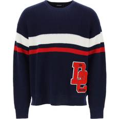 DSquared2 Ull Kläder DSquared2 Wool Sweater With Varsity Patch