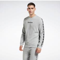 Reebok Herr - Sweatshirts Tröjor Reebok Identity Vector sweatshirt med rundad hals Pure Grey