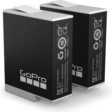 Batterier - Kamerabatterier - Li-ion Batterier & Laddbart GoPro ADBAT-211 2-pack