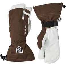 Hestra Accessoarer Hestra Army Leather Heli Ski 3-Finger Gloves - Espresso