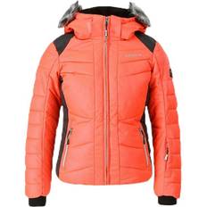 Icepeak Hara Puffy Ski Orange, Unisex, Tøj, jakker, Alpinsport, Orange, 110/116