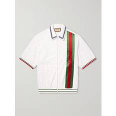 Gucci XS T-shirts & Linnen Gucci Gg Sponge Polo Shirt W/ Web Detail