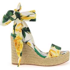 Dolce & Gabbana Tofflor & Sandaler Dolce & Gabbana Lolita Wedge Sandals