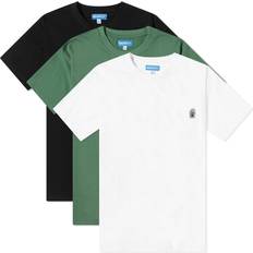 Rutiga T-shirts MARKET Men's Bear T-Shirt 3-Pack White/Green/Washed Black