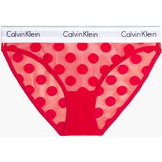 Calvin Klein Röda Trosor Calvin Klein Womens 000QF5850E Modern Cotton Briefs Red Nylon