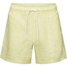 Esprit Herr Badkläder Esprit Bodywear herr Pedro Bay vävda shorts boardshorts, Lime Yellow 3, S, Lime gul 3
