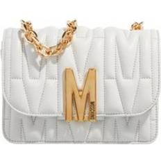 Moschino Vita Axelremsväskor Moschino Crossbody Bags "M" Group Quilted Shoulder Bag white Crossbody Bags for ladies unisize