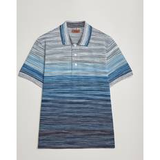 Missoni T-shirts & Linnen Missoni Space Dyed Polo Blue