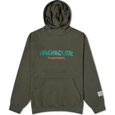 Moncler Gröna - Vinterjackor Kläder Moncler Genius x Salehe Bembury Green Printed Hoodie Green
