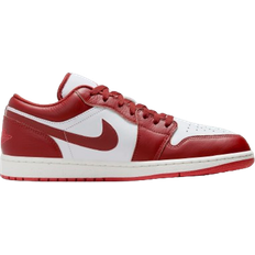 Herr Sneakers Nike Air Jordan 1 Low SE M - White/Lobster/Sail/Dune Red