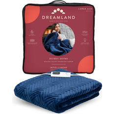 Dreamland Massage- & Avslappningsprodukter Dreamland Hurry Home Deluxe Velvet Warming Throw Large 160x120cm
