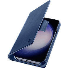 Peter Jäckel Mobiltillbehör Peter Jäckel cellularline – bok – Galaxy S24 – Oumbärligt skydd med magnetiskt blått säkerhetslås – blått