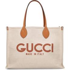 Gucci Toteväskor Gucci Canvas Tote Bag