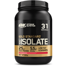 Isolat - Jordgubbar Proteinpulver Optimum Nutrition Gold Standard 100% Isolate Strawberry 930g
