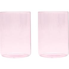 Design Letters Glas Design Letters Favourite The Mute Pink Dricksglas 35cl 2st