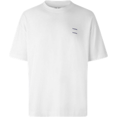 Ekologiskt material - Herr T-shirts Samsøe Samsøe Joel T-shirt - White