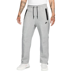 XL Byxor Nike Sportswear Tech Fleece Open-Hem Sweatpants Men's - Dark Grey Heather/Black