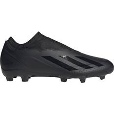 Adidas Textil Fotbollsskor adidas X Crazyfast.3 Laceless FG Soccer Cleats - Core Black