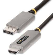 DisplayPort-kablar - High Speed with Ethernet (4K) StarTech DisplayPort 1.4 - HDMI 2.1 M-M 2m