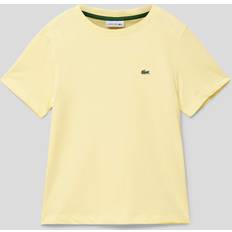 Lacoste Plain Cotton Jersey T-shirt years Pastel Yellow