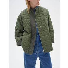 InWear Jackor InWear Teigan Oversized Quilted Jacket, Beetle Green