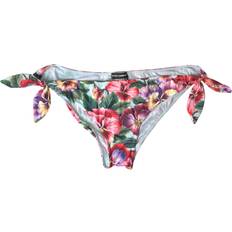 Dolce & Gabbana Bikiniunderdelar Dolce & Gabbana Multicolor Floral Swimwear Bottom Beachwear Bikini IT4