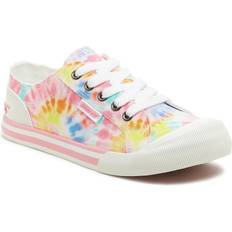 Rocket Dog Jazzin Recycled Cotton Bright Tie Dye Trainers