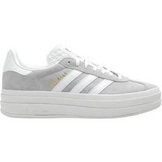 Adidas Dam - Gråa Sneakers adidas Gazelle Bold W - Grey Two/Cloud White