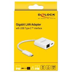DeLock Gigabit Ethernet Nätverkskort & Bluetooth-adaptrar DeLock 65402