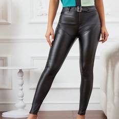 Shein Viskos Byxor & Shorts Shein Women's Slim Fit Denim Jeans