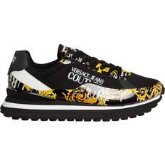 Versace Jeans Couture Black Spyke Sneakers EG89 BLACK/GOLD IT