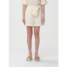 Chloé Dam Byxor & Shorts Chloé Linen shorts white